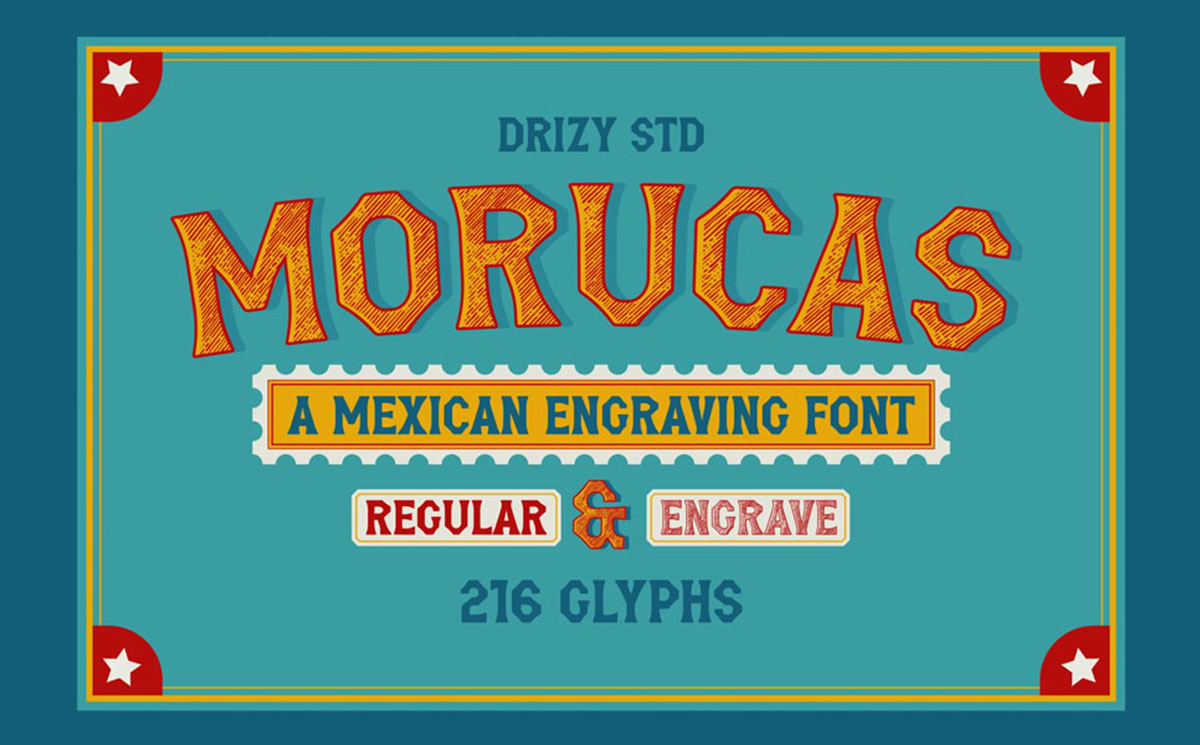 Font Morucas Việt hóa – Phông Chữ Display Hoài Cổ, Đậm Chất Nghệ Thuật